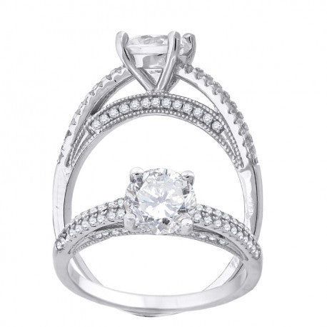925-Cz Bridal Ring