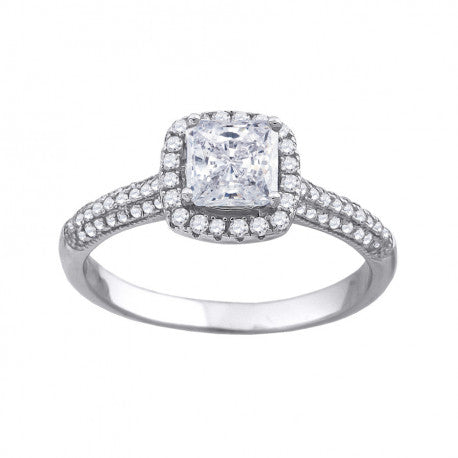 925-Cz Bridal Ring