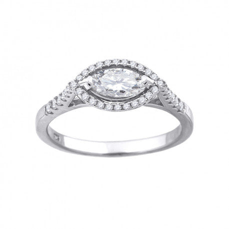 925-Cz Bridal Ring