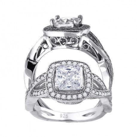 925-Cz Bridal Ring