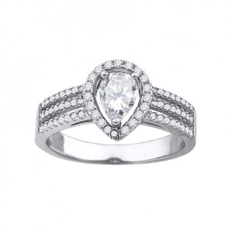925-Cz Bridal Ring