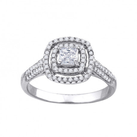 925-Cz Bridal Ring