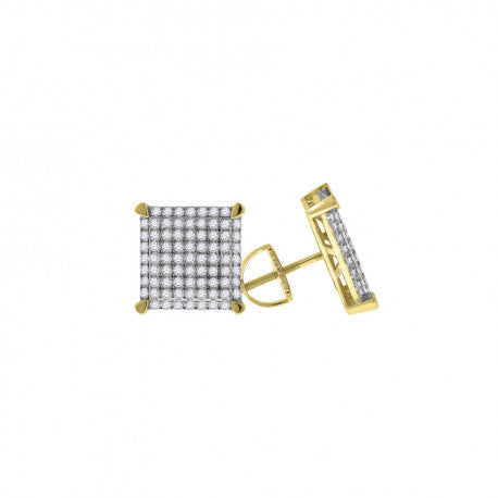 925-Cz-E/Rs Yellow Plating