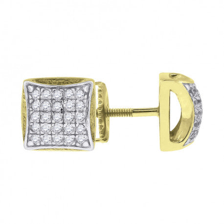 925-Cz-E/Rs Yellow Plating