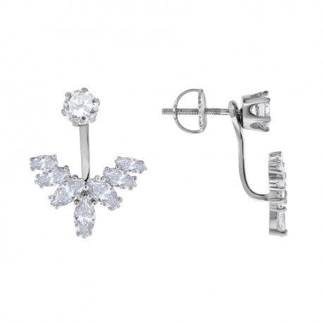 925-Cz Fancy Earring