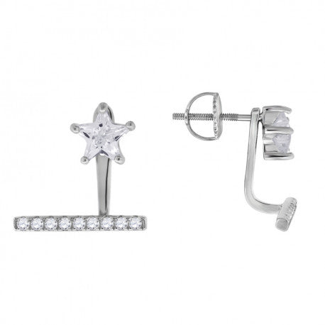 925-Cz Fancy Earring