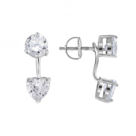925-Cz Fancy Earring