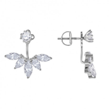 925-Cz Fancy Earring