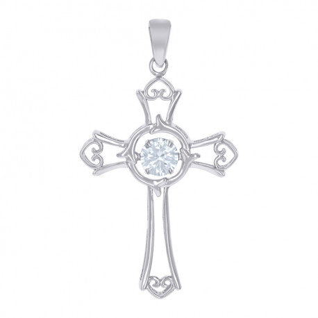 925-Cz Fancy Pendant