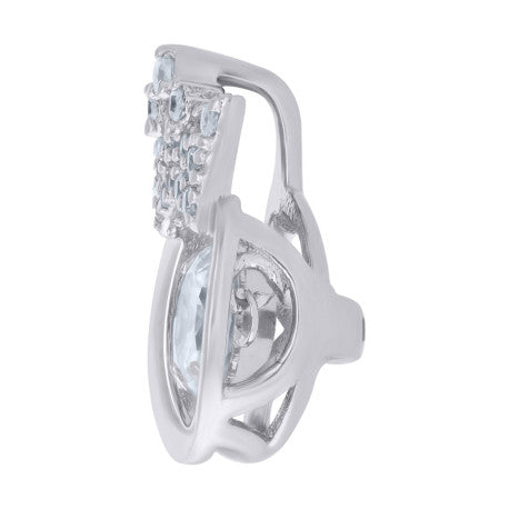 925 Sterling Silver Cz Pendant