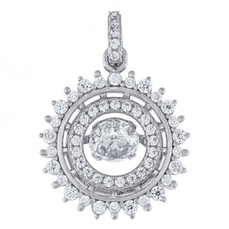 925-Cz Fancy Pendant