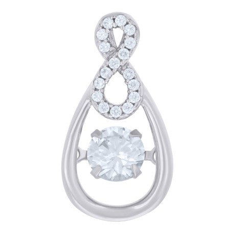 925 Sterling Silver Cz Pendant
