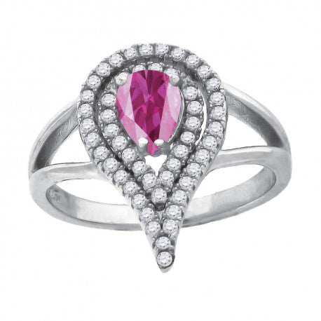 925-Cz Fancy Ring