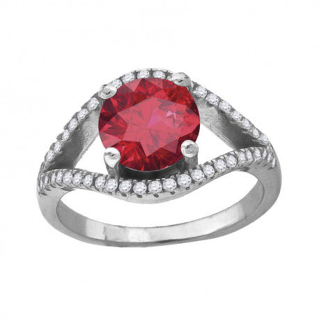 925-Cz Fancy Ring