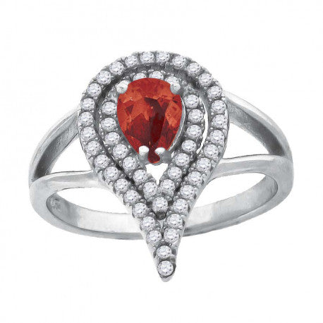 925-Cz Fancy Ring