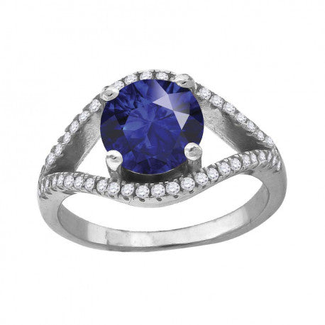 925-Cz Fancy Ring