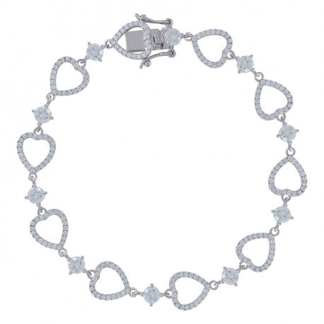 925-Cz Fashion Bracelet