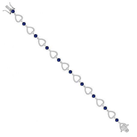 925-Cz Fashion Bracelet