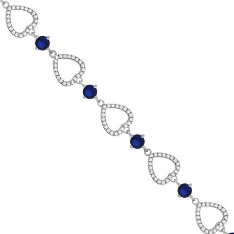 925-Cz Fashion Bracelet
