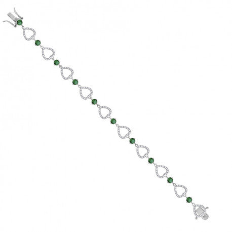 925-Cz Fashion Bracelet