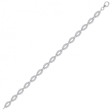 925 Cz-Fashion Bracelet