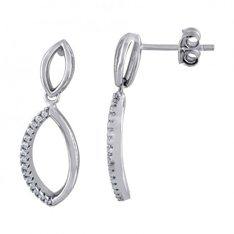 925-Cz Fashion Earring