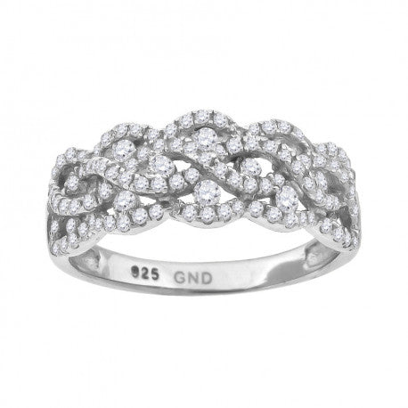 925-Cz Fashion Ring