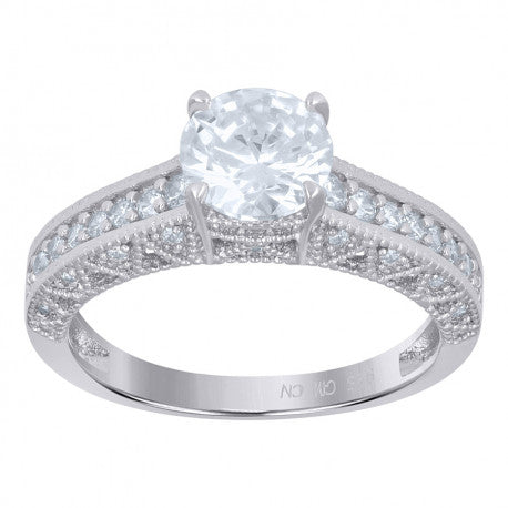 925-Cz Fashion Ring
