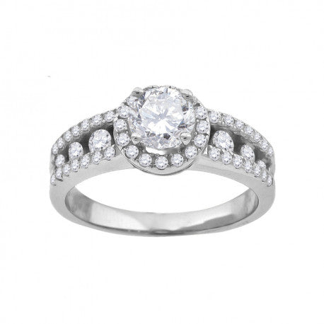 925-Cz Fashion Ring
