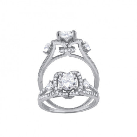 925-Cz Fashion Ring
