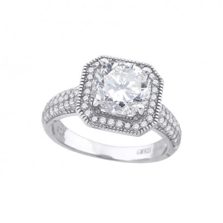925-Cz Fashion Ring