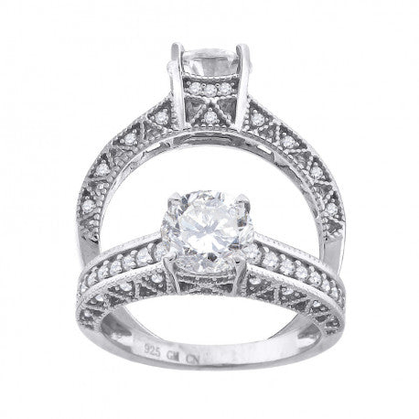 925-Cz Fashion Ring