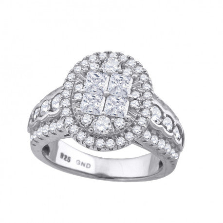 925-Cz Fashion Ring