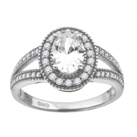 925-Cz Fashion Ring