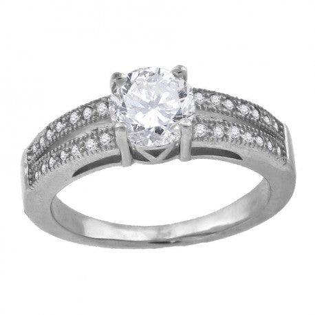 925-Cz Fashion Ring
