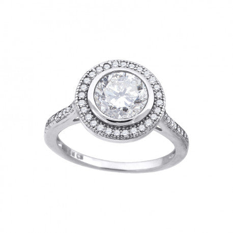 925-Cz Fashion Ring