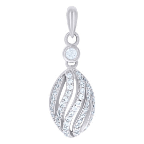 925-Cz Fashon Pendant