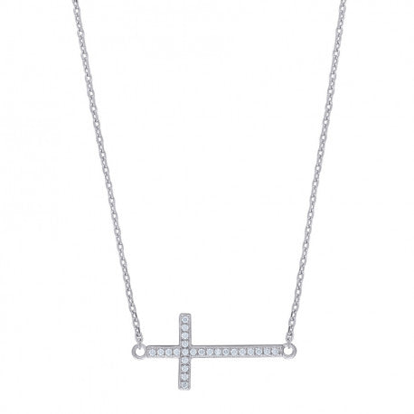 925-Cz Heart Necklace