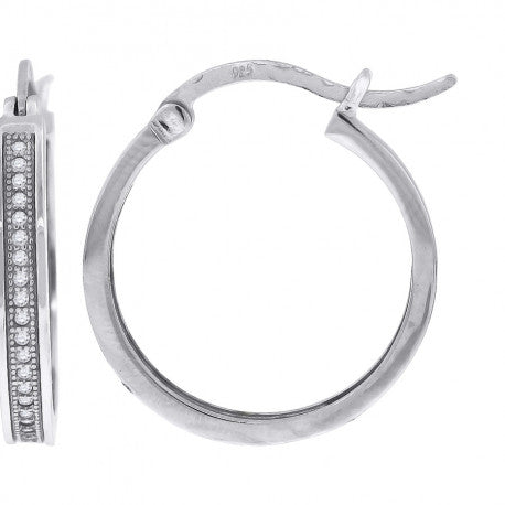 925-Cz Micro-Pave Earrings