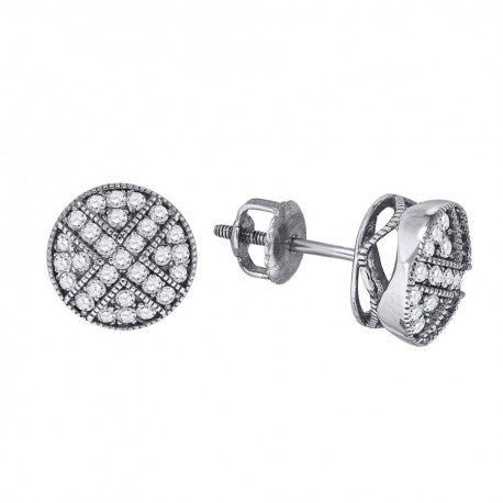 925-Cz Stud Earrings