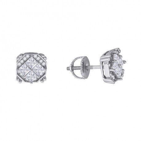 925-Cz Stud Earrings