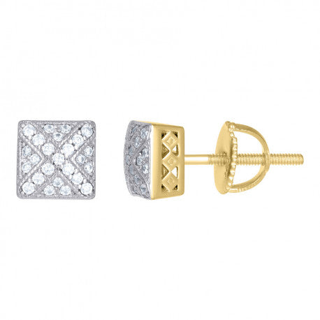 925-Cz Stud Earrings