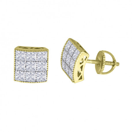 925-Cz Stud Earrings