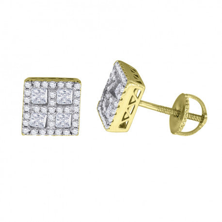 925-Cz Stud Earrings