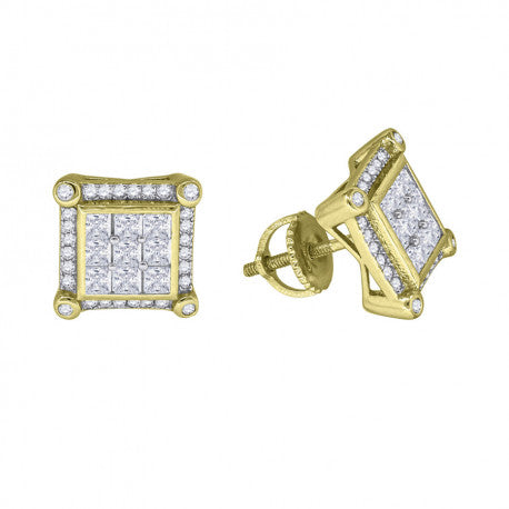 925-Cz Stud Earrings