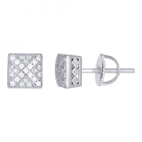 925-Cz Stud Earrings