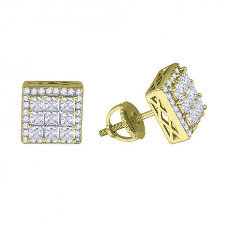 925-Cz Stud Earrings