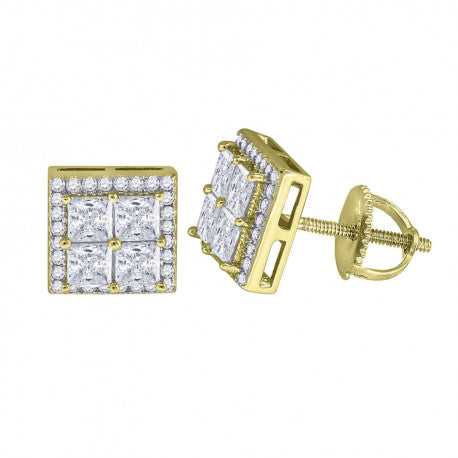 925-Cz Stud Earrings