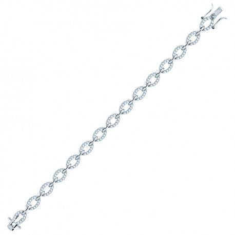 925 Fancy Cz Bracelet