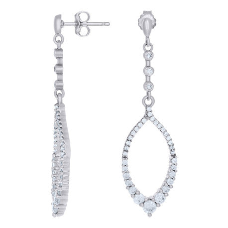 925 Fancy Cz Earring